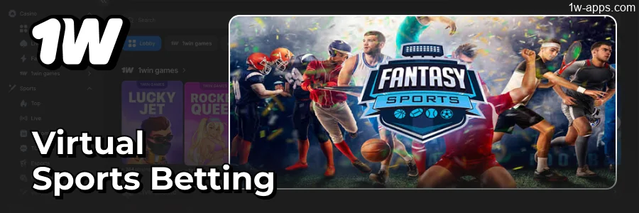1w App Virtual Sports Betting